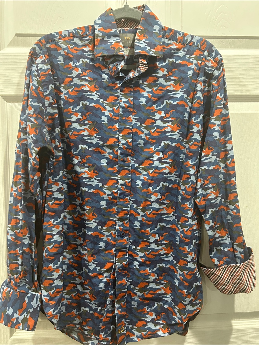 Thomas Dean men’s button down shirt